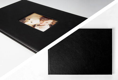 Hardcover mit Fenster