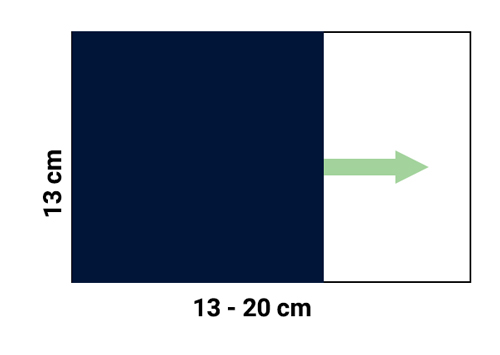 13 cm