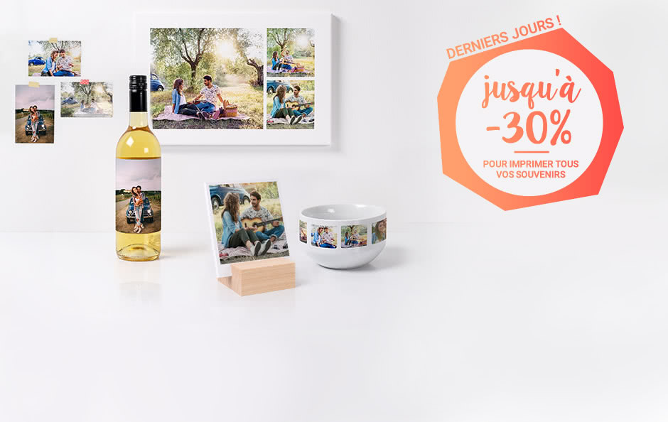 Offre septembre Offre septembre Promotion de septembre, jusqu'à -30% sur tous les produits photo