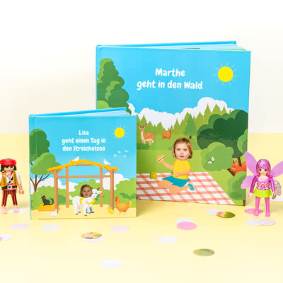 Erstellen Sie ein Lesebuch Ausflug für Mädchen