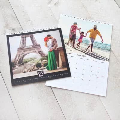 Fotokalender - Lav din egen kalender med billeder billigt her!