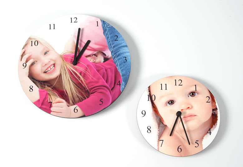 Create a Photo clock at smartphoto