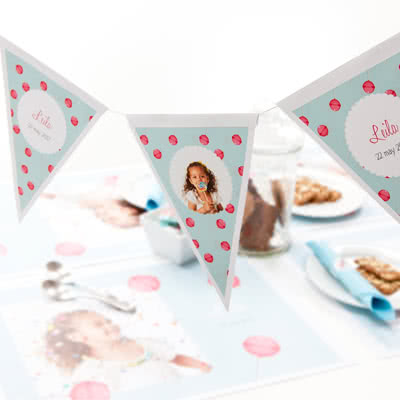 Create Party Flags with photo
