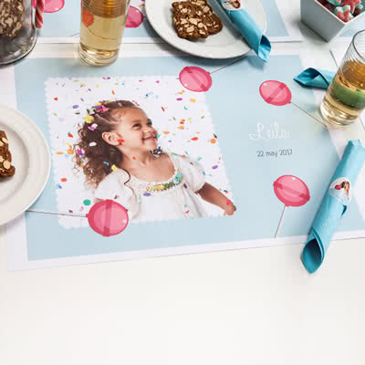 Create a Set of Placemats with photo