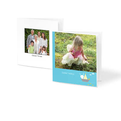 Livre photo L carré - couverture souple personnalisée