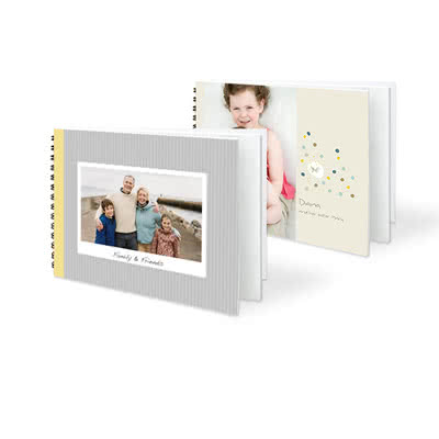 Fotoboek Medium liggend - spiraalbinding