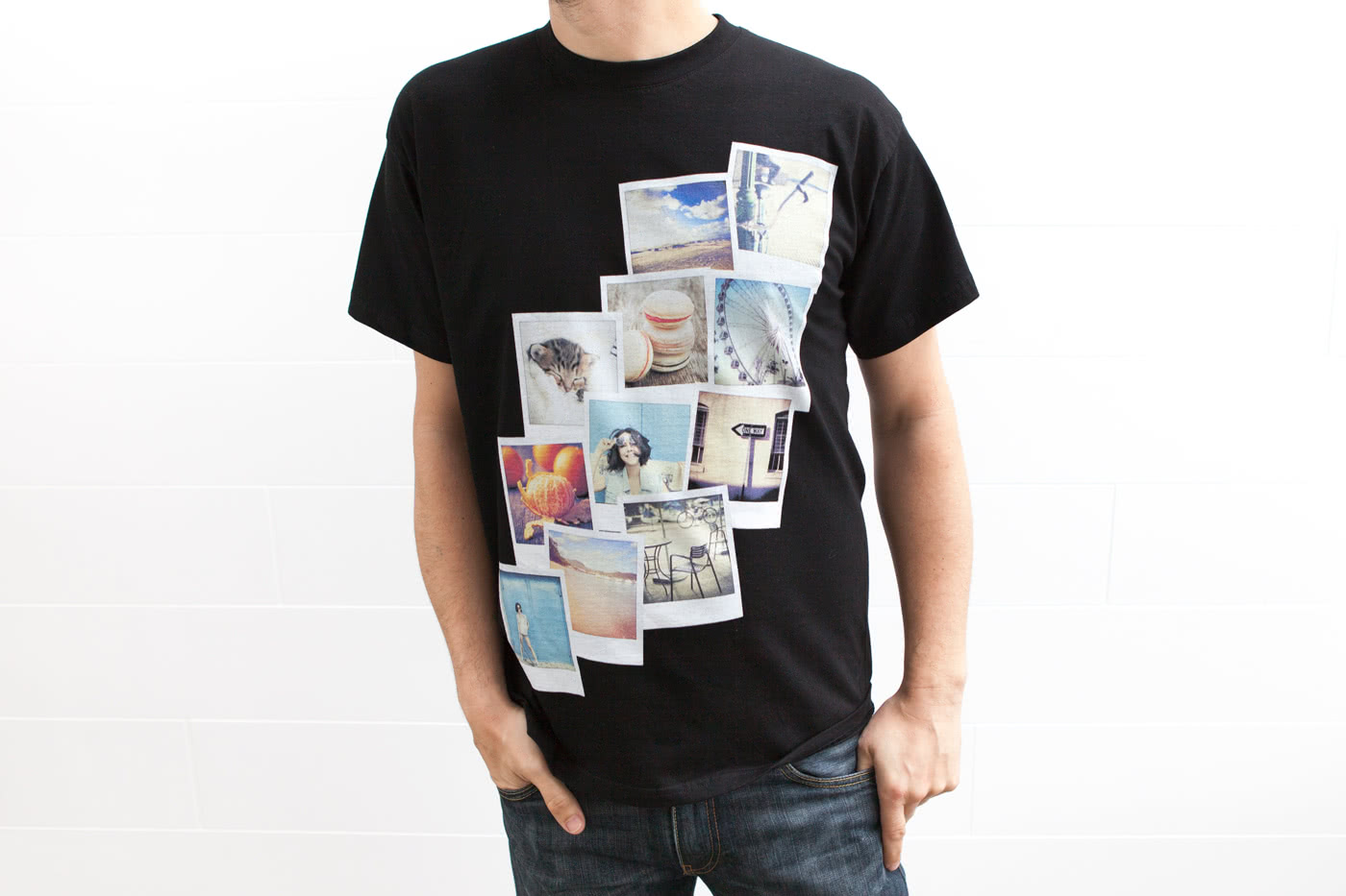 Personalised Tshirt with photo from smartphoto