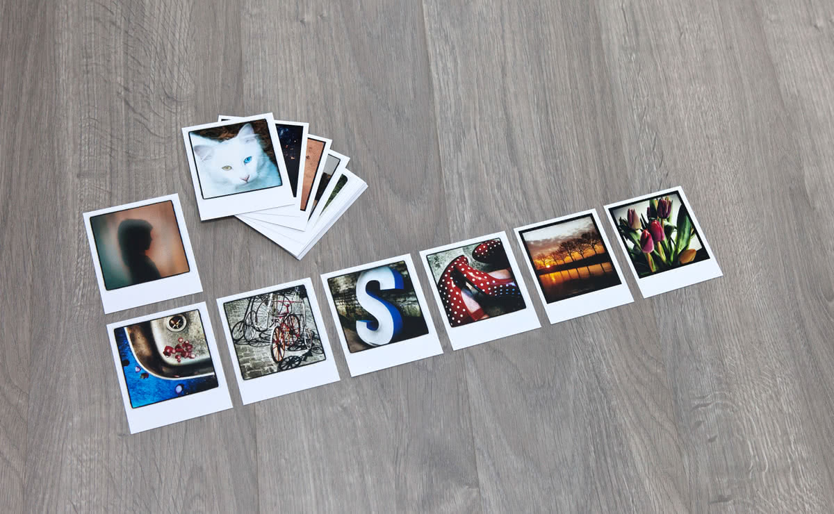 Retro Photo Print with the instantcameralook