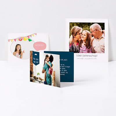 Wenskaarten maken met eigen foto's