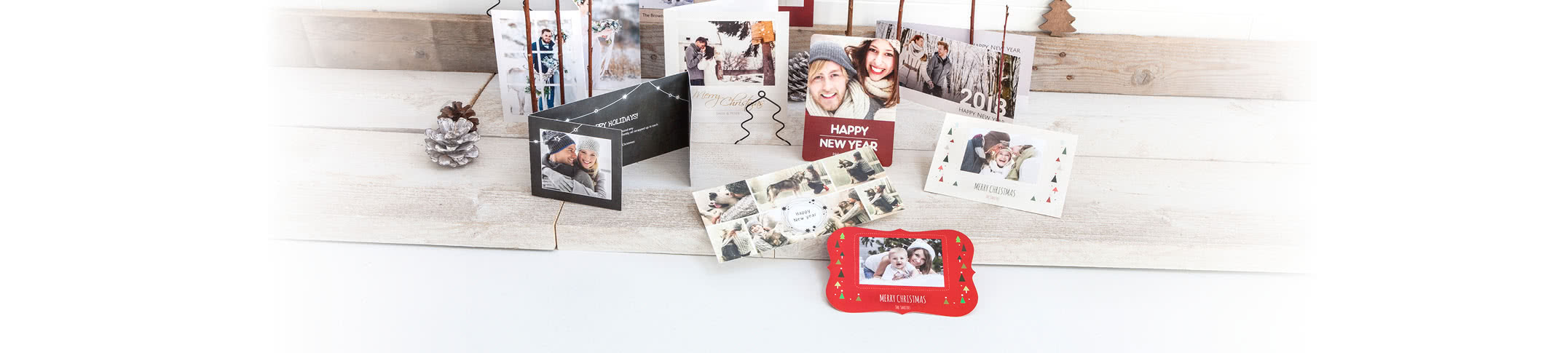 Maak de mooiste wenskaarten met je eigen foto's! Maak de mooiste wenskaarten met je eigen foto's!
