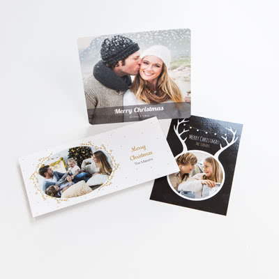 Cartes de voeux personnalisées 1 volet