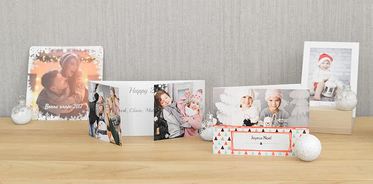 Cartes de voeux personnalisées