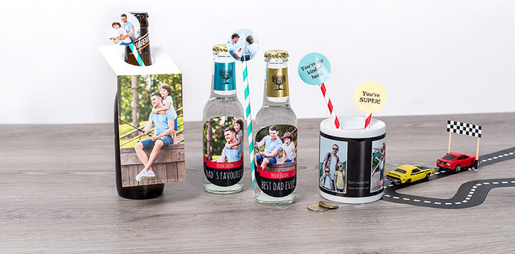 cadeau fête des pères cadeau original avec photo