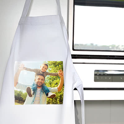 cadeau fête des pères tablier photo