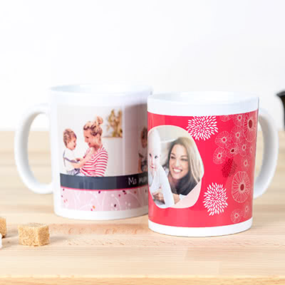 cadeau fête des mères personnalisé mug photo