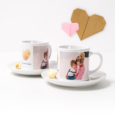 cadeau fête des mères personnalisé tasses à café