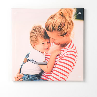 cadeau fête des mères personnalisé photo sur toile