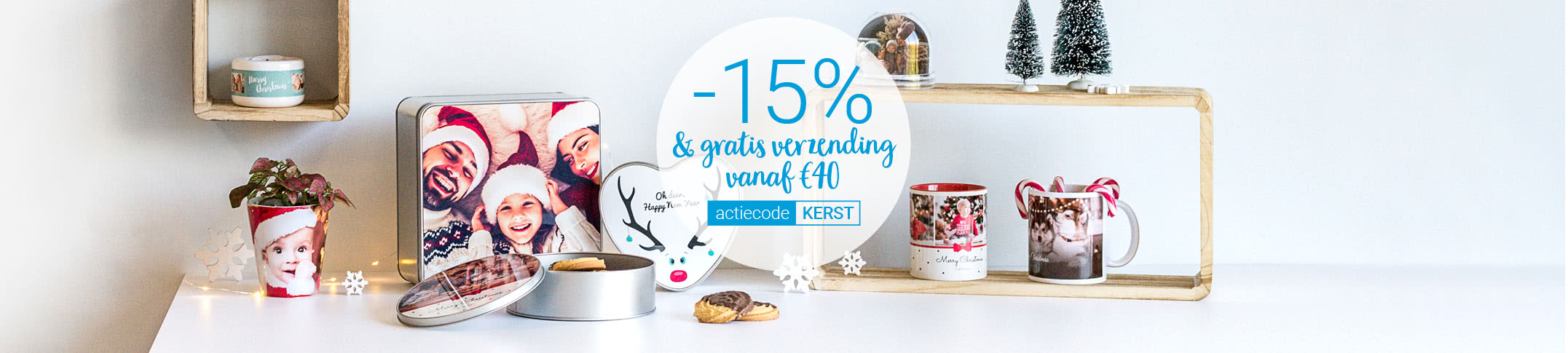 Kerstversiering met eigen foto's Kerstversiering met eigen foto's